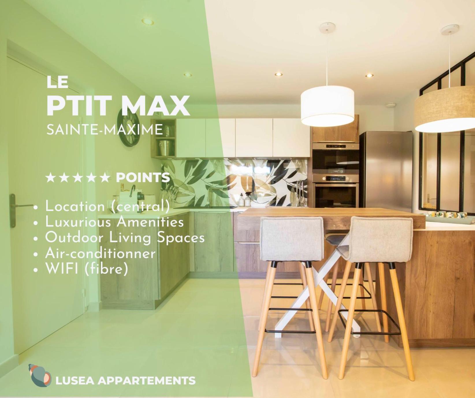 Le Ptit Max Centre Ville - Terrasse Sainte-Maxime Zewnętrze zdjęcie